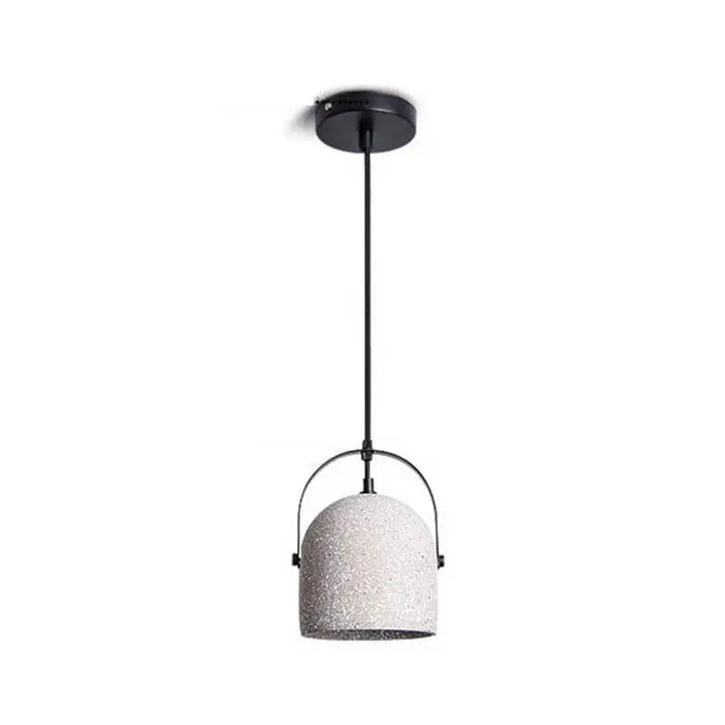 Nordic Creative Cement Cylinder 1-light Pendant Light Lumendat