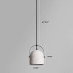Nordic Creative Cement Cylinder 1-light Pendant Light Lumendat