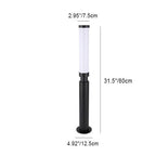 Modern Acrylic Waterproof Creative Lipstick Design LED Outdoor Lawn Floor Lamp Lumendat