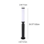 Modern Acrylic Waterproof Creative Lipstick Design LED Outdoor Lawn Floor Lamp Lumendat