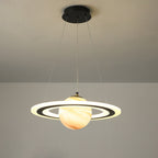 Lumendat Modern Creative Space Planet Circle Kids LED Chandelier Lumendat