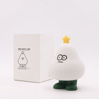 Lumendat Creative Cartoon Pear Silicone Timing LED Night Light Table Lamp Lumendat