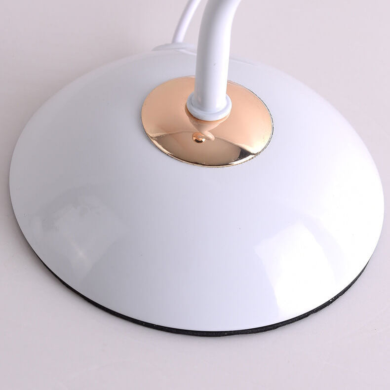 Modern Minimalist Pleated Umbrella Bending Base 1-Light Table Lamp Lumendat