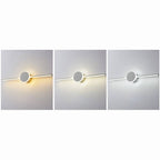 Nordic Minimalist Long Disc LED Vanity Light Wall Sconce Lamp