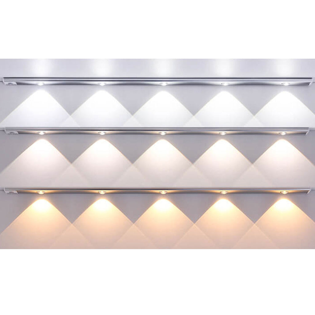 Ultra-thin Smart LED Human Sensor Charging Hill Ripple Light Strip Lumendat