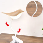 Nordic Creative Bird Clip USB Charging LED Night Light Table Lamp Lumendat