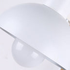 Modern Nordic Iron Semicircle Adjustable Wooden Lamp Arm 1-Light Wall Sconce Lamp Lumendat