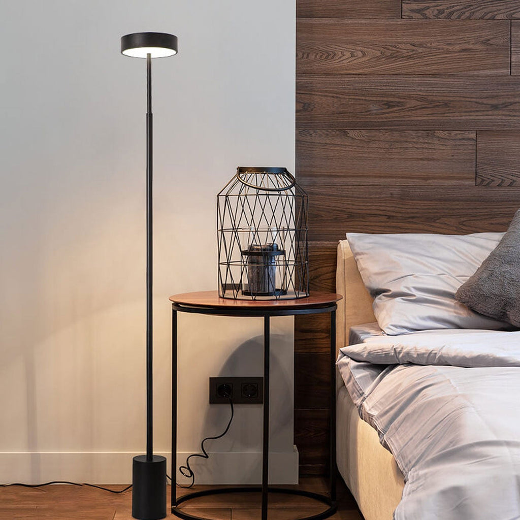 Nordic Minimalist Column LED Standing Floor Lamp Lumendat