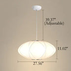 Creative Minimalist Fabric Lantern 1-light Pendant Light BulbSquare
