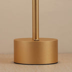 Modern Minimalist Cylindrical Metal Acrylic USB LED Table Lamp Lumendat