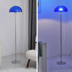Nordic Vintage Acrylic Clear Dome LED Standing Floor Lamp Lumendat