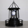 Creative Solar Rotating Tower Resin Hardware LED Garden Decoration Landscape Light Lumendat