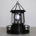 Creative Solar Rotating Tower Resin Hardware LED Garden Decoration Landscape Light Lumendat