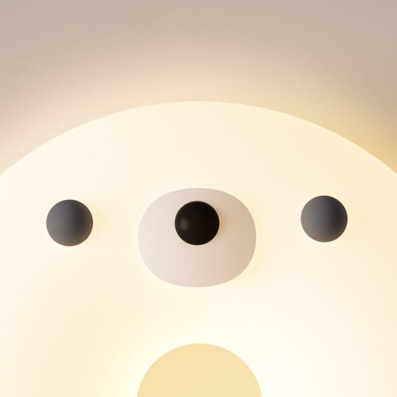 Lumendat Adorable Cream Style Cartoon Seal LED Kids Flush Mount Ceiling Light Lumendat