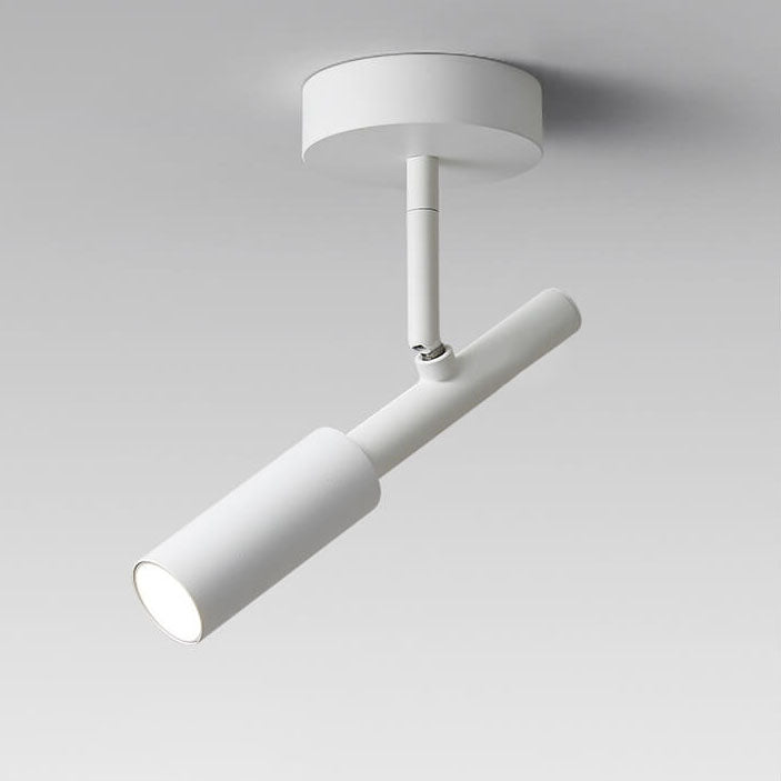 Minimalist Spotlight Rotatable LED Semi-Flush Mount Ceiling Light Lumendat