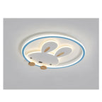 Lumendat Childlike Creative Cartoon Rabbit Design LED Flush Mount Light Lumendat