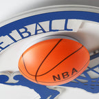 Lumendat Creative Simplicity NBA Basketball Acrylic LED Kids Flush Mount Ceiling Light Lumendat