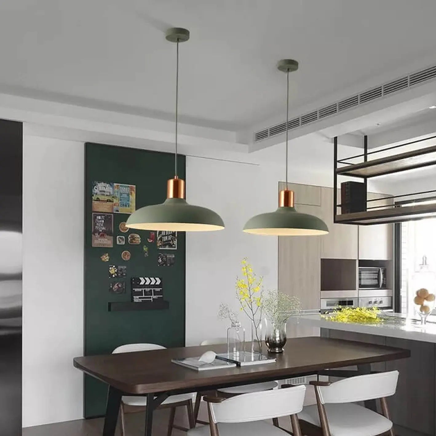 Nordic Creative Macaron Color 1-light Pendant Light BulbSquare