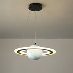Lumendat Modern Creative Space Planet Circle Kids LED Chandelier Lumendat