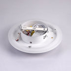 Nordic Simple Acrylic Square Circle Iron LED Flush Mount Ceiling Light BulbSquare