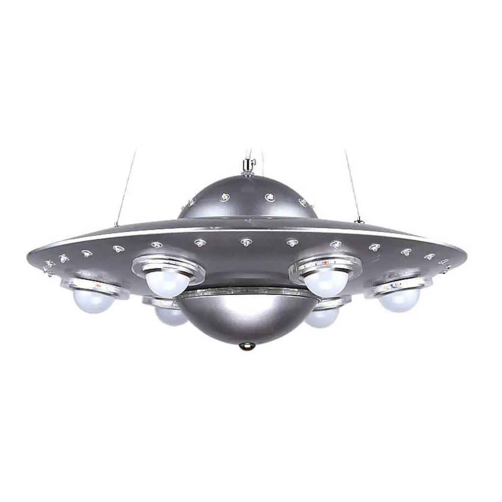 Creative Cartoon Ufo Flying Saucer LED Kids Chandelier Lumendat