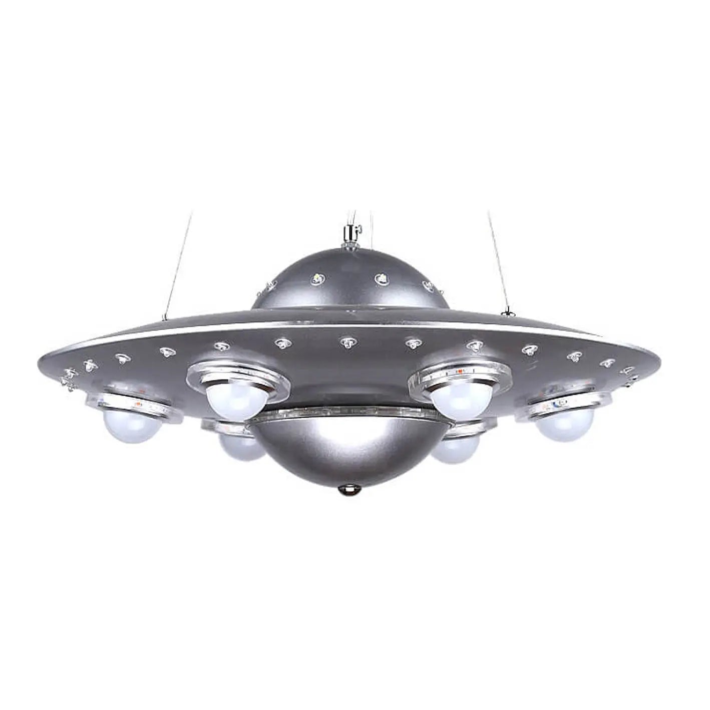 Creative Cartoon Ufo Flying Saucer LED Kids Chandelier Lumendat