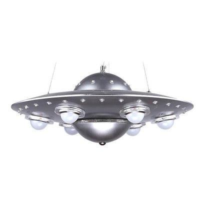 Creative Cartoon Ufo Flying Saucer LED Kids Chandelier