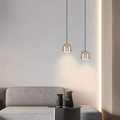 Modern Minimalist Hardware Dome Mini LED Pendant Light