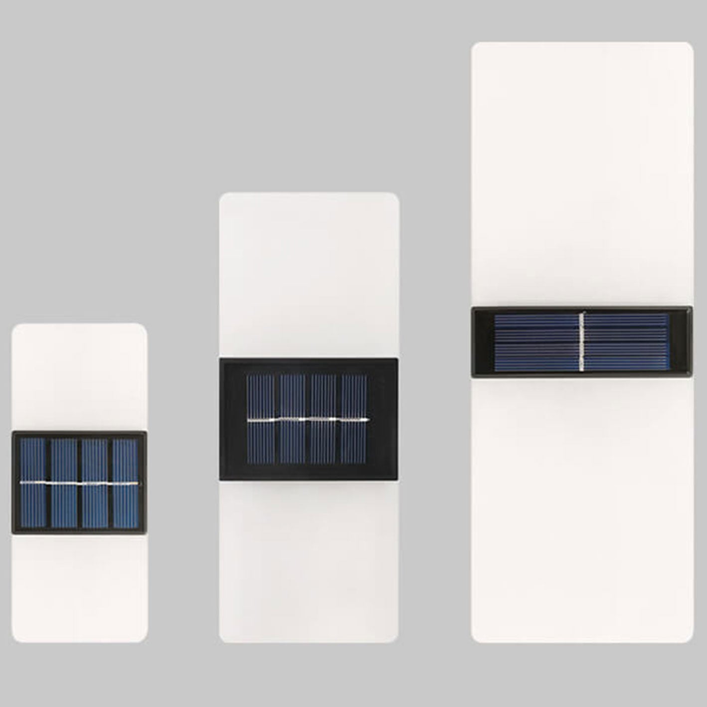 Courtyard Waterproof Acrylic LED Solar Wall Sconce Lamp Outdoor Light Lumendat