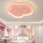 Lumendat Contemporary Creative Kids Cloudy Iron Silicone LED Flush Mount Ceiling Light For Bedroom Lumendat