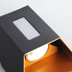 Modern Aluminum Lens Outdoor Waterproof Patio LED Wall Sconce Lamp Lumendat