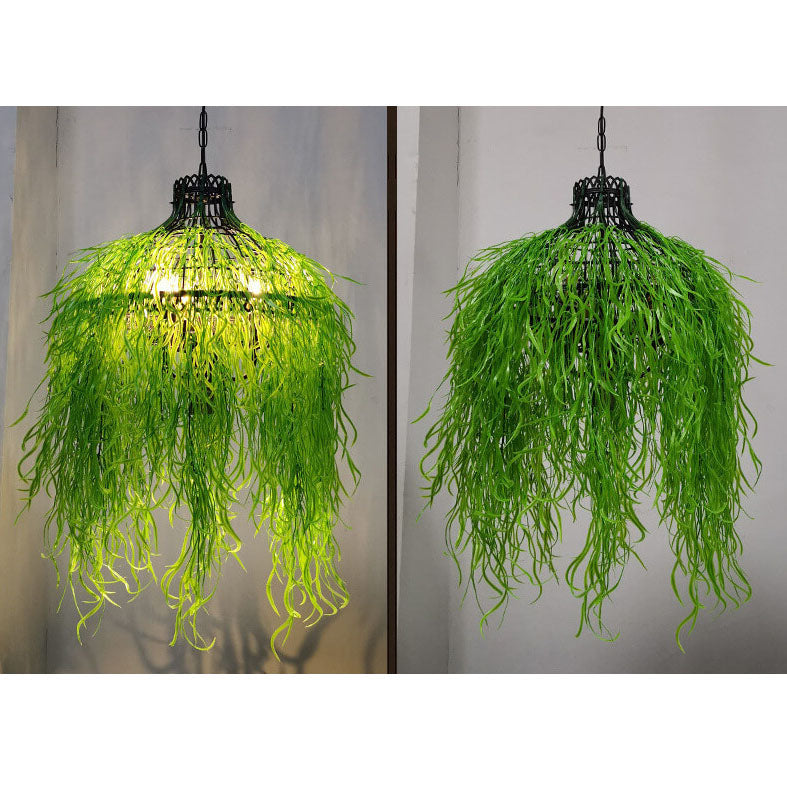 Creative Plant Vine 3-light Chandelier – Botanical Lobelia & Willow Designs