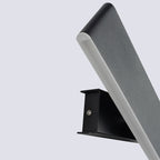 Modern Minimalist Rectangular Bar Aluminum Acrylic Rotatable LED Wall Sconce Lamp For Living Room Lumendat
