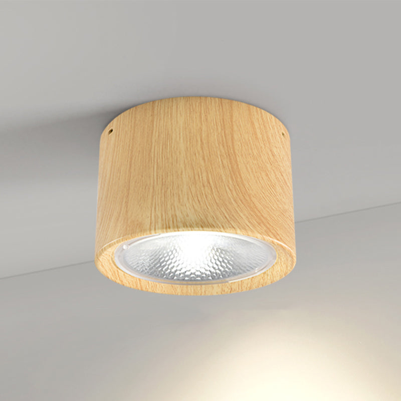 Nordic Cylinder Spotlight LED Flush Mount Ceiling Light BulbSquare
