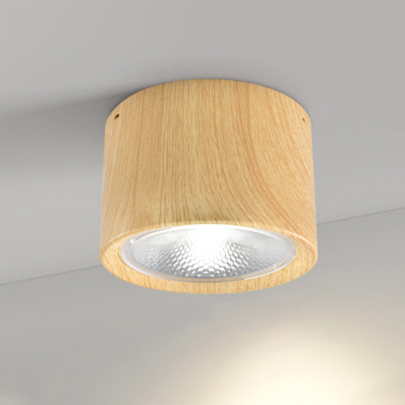 Nordic Cylinder Spotlight LED Flush Mount Ceiling Light BulbSquare