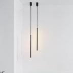 Minimalist Line 1-light Adjustable Long Line LED Pendant Light BulbSquare