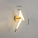 Modern Creative Thousand Paper Cranes LED Wall Sconce Lamp Lumendat