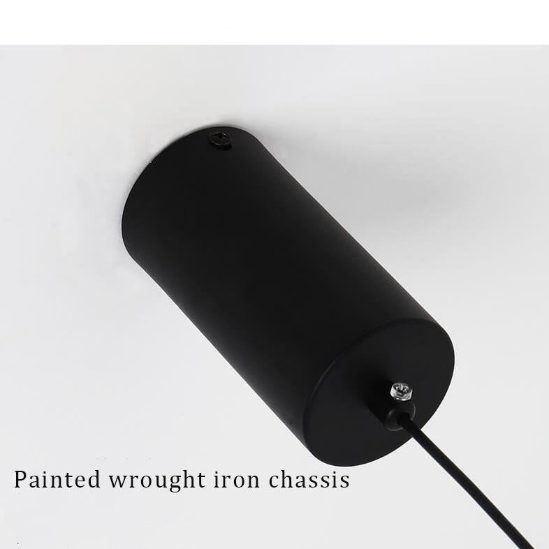 Minimalist Line 1-light Adjustable Long Line LED Pendant Light BulbSquare