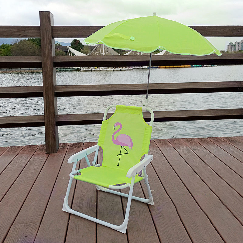 Lumendat Contemporary Creative Kids PP Metal Square Cartoon Outdoor Foldable Recliner Backrest Sunshade For Outdoor Lumendat