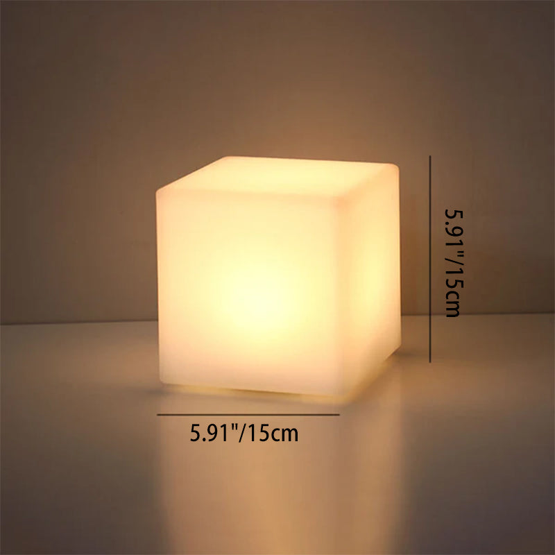 Creative Geometry PE Battery Remote Night Light Decorative Table Lamp Lumendat
