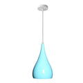 Contemporary Nordic Iron Wood Aluminum Gourd Water Drop 1-light Pendant Light for Dining Room Lumendat