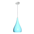Contemporary Nordic Iron Wood Aluminum Gourd Water Drop 1-light Pendant Light for Dining Room Lumendat
