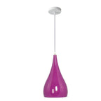 Contemporary Nordic Iron Wood Aluminum Gourd Water Drop 1-light Pendant Light for Dining Room Lumendat
