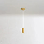 Nordic Minimalist Column Iron Mini 1-light Pendant Light Lumendat