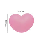 Contemporary Creative Rubber Coating Heart LED Night Light Table Lamp For Bedroom Lumendat