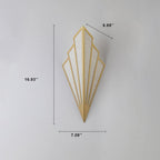 Modern Creative Linen Scalloped Shade 1-Light Wall Sconce Lamps