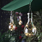 Creative Color Bulbs Plastic Solar LED Outdoor Hanging Light Lumendat