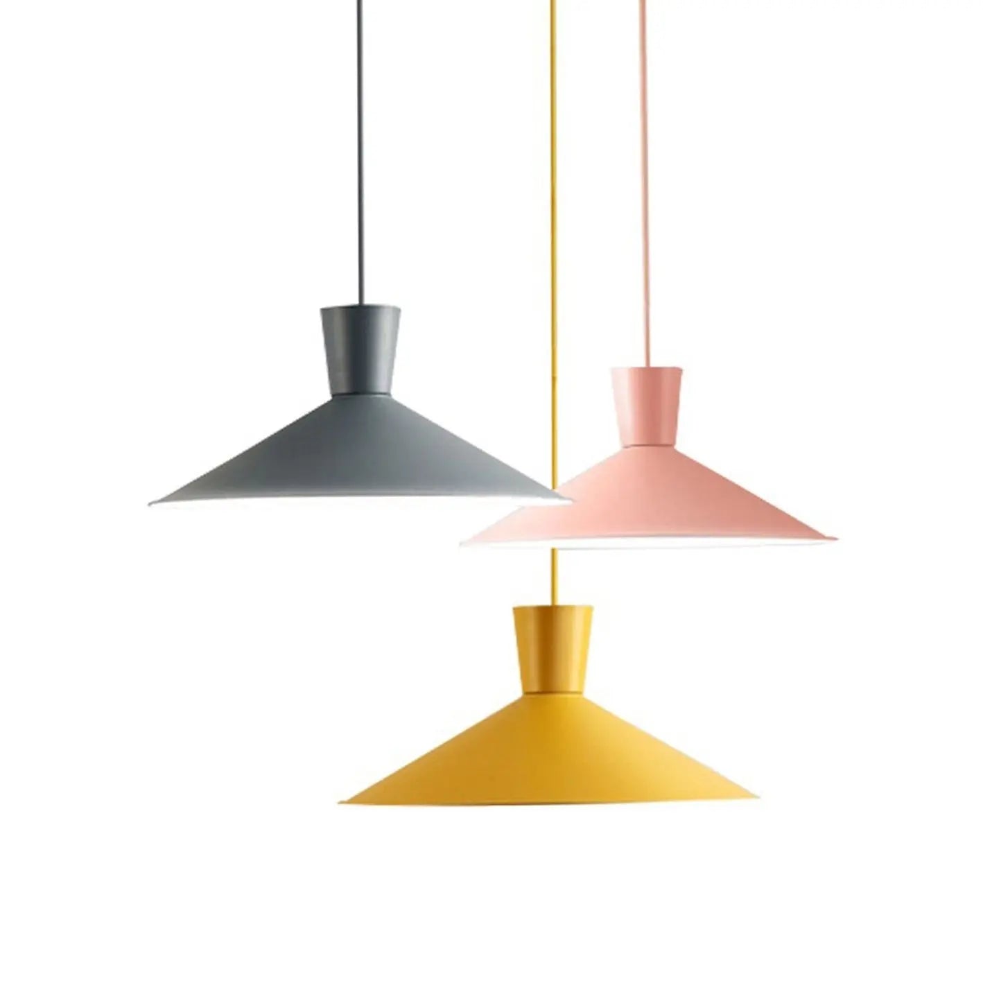 Nordic Macaron Color Solid Color Minimalist 1-light Pendant Light Lumendat