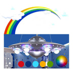 Creative Cartoon Ufo Flying Saucer LED Kids Chandelier Lumendat