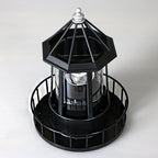 Creative Solar Rotating Tower Resin Hardware LED Garden Decoration Landscape Light Lumendat